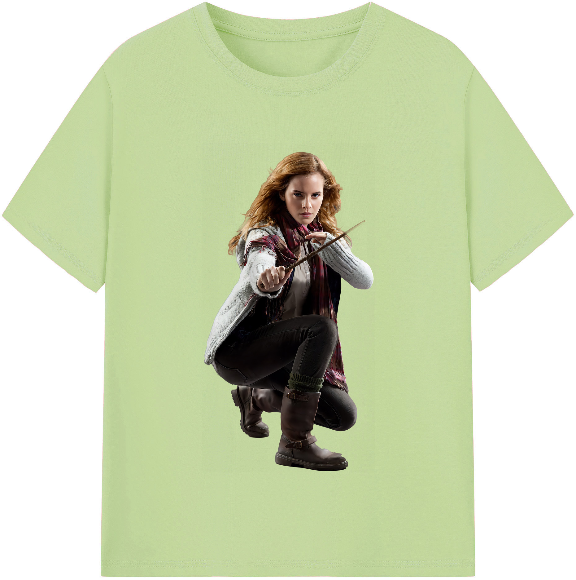（画像用） Harry Potter ハリー・ポッターシリーズ 綿100％半袖Tシャツ（フロントプリント）